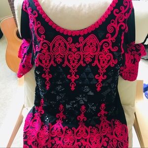 4XL New sparkle Tops